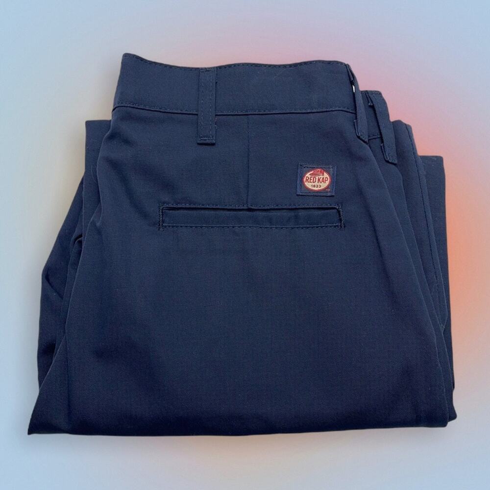 RED CAP Men’s 32 x 29 Navy Blue Work Uniform Pants